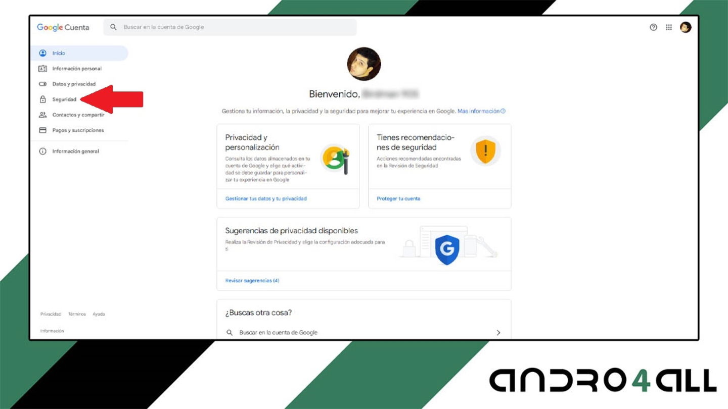 Wprowadź swoje konto Google z komputera